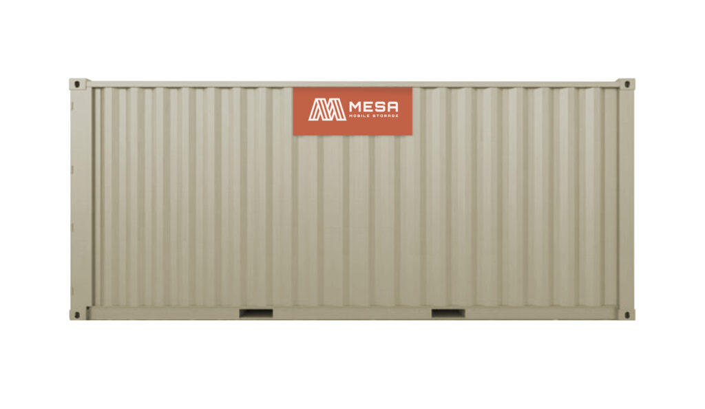 medium side view of container