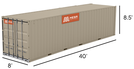 40’ Storage Containers