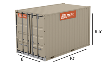 10’ Storage Containers